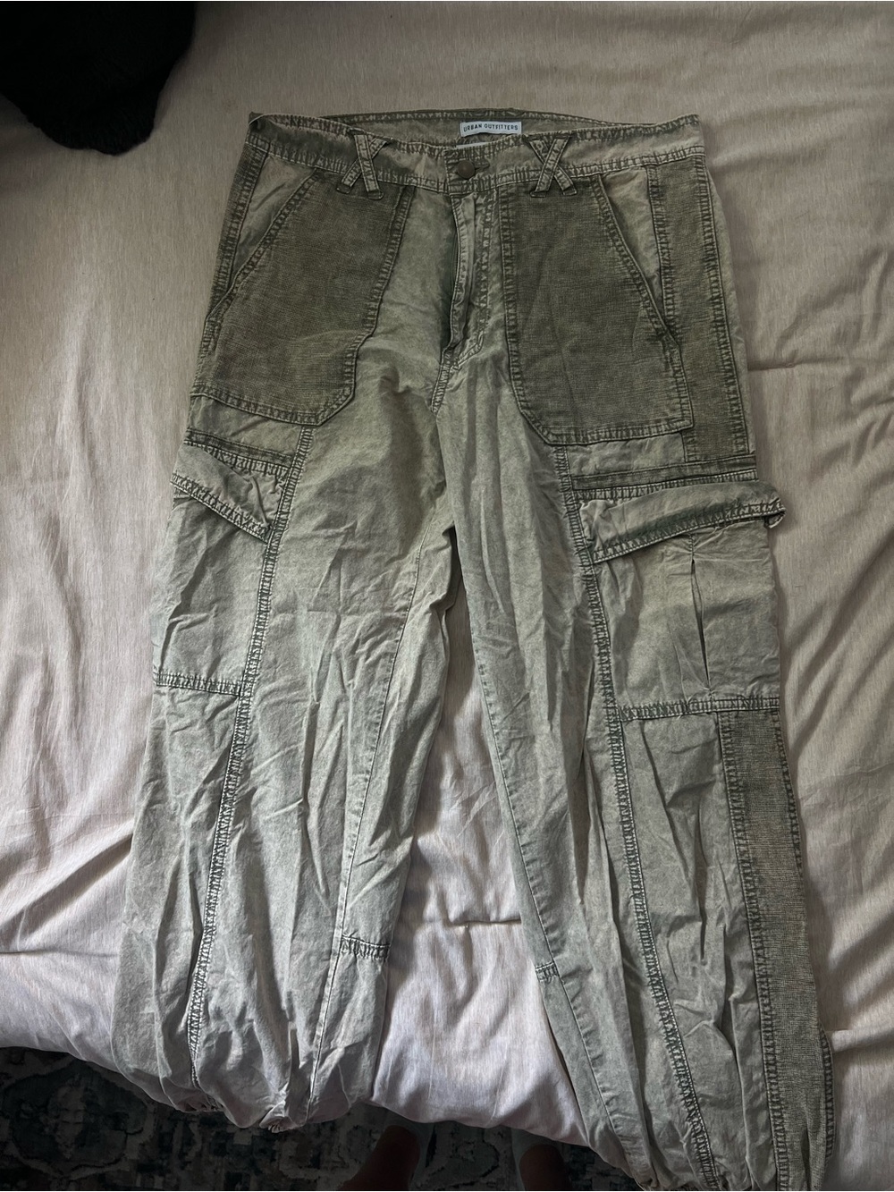 Urban Outfitters Olive Green Utility Cargo Pants